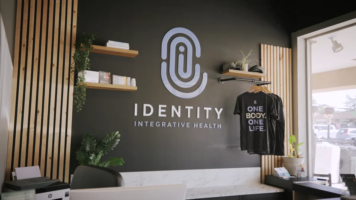 The Identity Integrative Health front desk in Overland Park